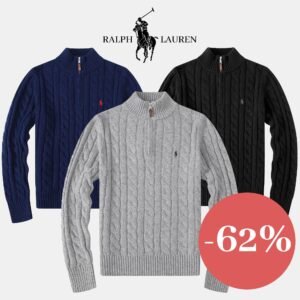 New Year's Sale – Cable Knit Cashmere Sweater